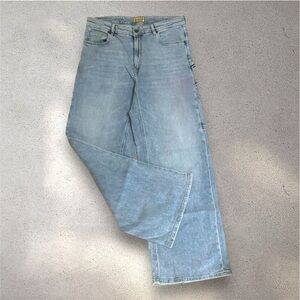 Cambio Jeans Light Blue Wide Leg Jeans Size 42 Model Alia